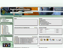Tablet Screenshot of dresden.tischtennislive.de