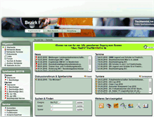 Tablet Screenshot of bezirk1.tischtennislive.de