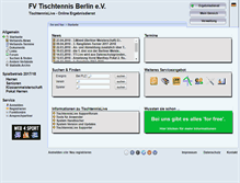 Tablet Screenshot of fvtt.tischtennislive.de