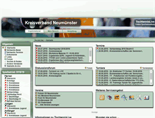 Tablet Screenshot of neumuenster.tischtennislive.de