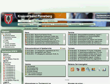 Tablet Screenshot of pinneberg.tischtennislive.de